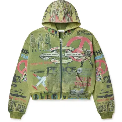 hippiedippy☆net collar zip-up (2color) Zip Up Hoodies with Collar Shirt - TikTok Shop