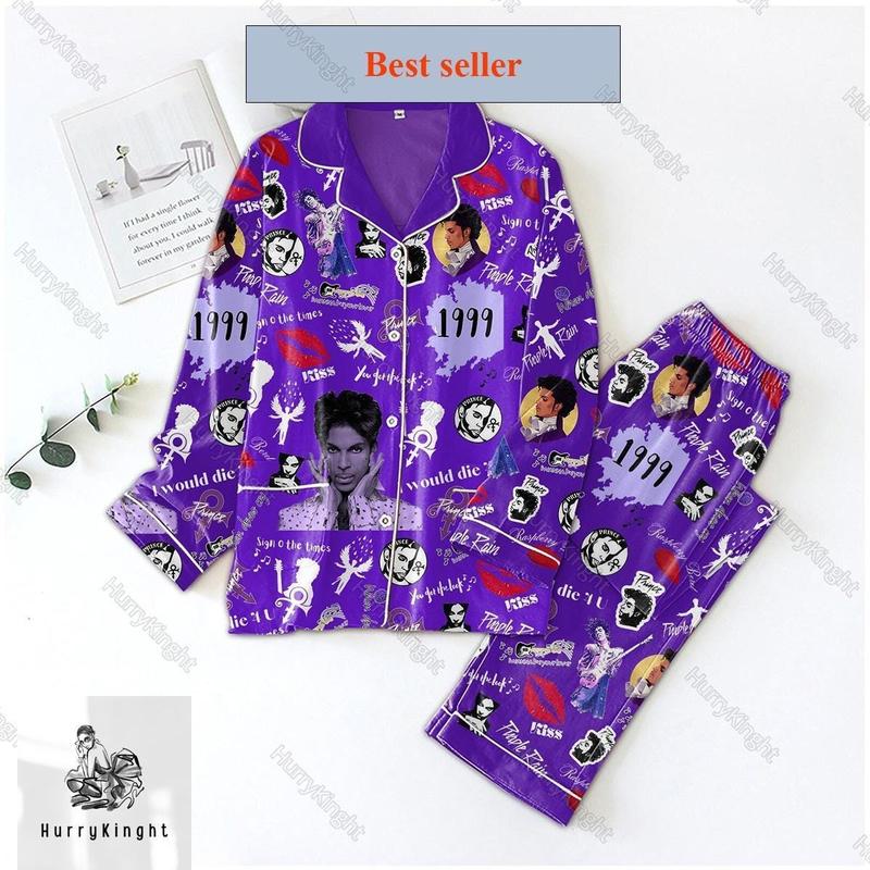 Prince purple rain pajamas sale