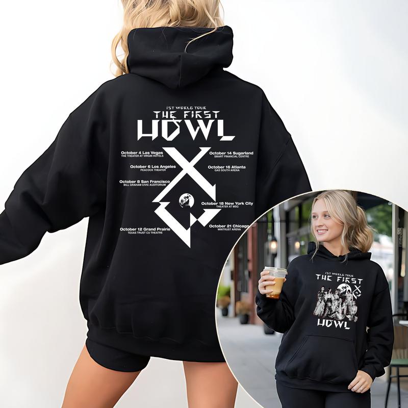 TikTok Shop: XG 1st World Tour Shirt, XG Woke Up Shirt, Xg The first HOWL  Shirt, Jurin, Chisa, Cocona, Hinata, Maya, Juria, Harvey, Xg Tour 2024  Sweatshirt