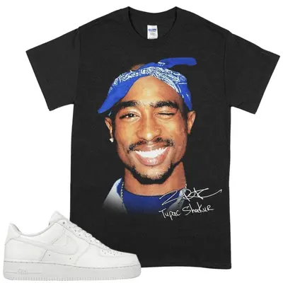 Vintage Tupac Shakur Face outlet Shirt Size 5X