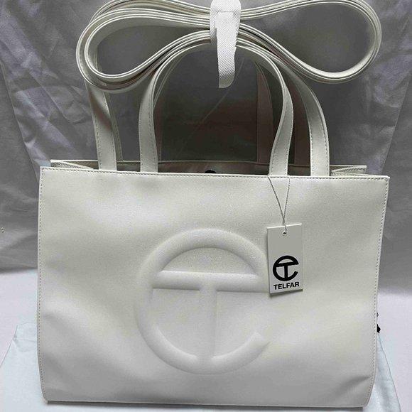 Telfar Shopping Bag retail White (Medium)