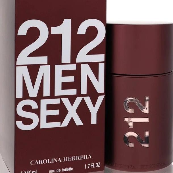 TikTok Shop Carolina Herrera 212 Sexy Eau De Toilette Spray for Men 1.7 oz