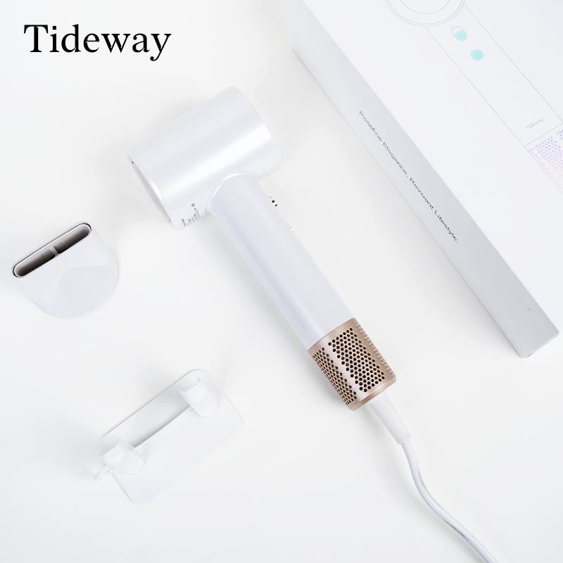 【Coupon Available】Tideway M01 High-speed Hair Dryer PRO Brushless Motor & Ionic Technology  4 Temperature Settings Thermo Control Technology Ergonomic Design, Perfect Present for Women Friend Family Gift 7