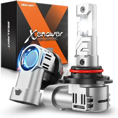 Luci H1 LED Sealight - 28000LM, 6500K, Ventola 14000RPM, Mini Size, Plug-N-Play, 2 Pezzi - Foto 10