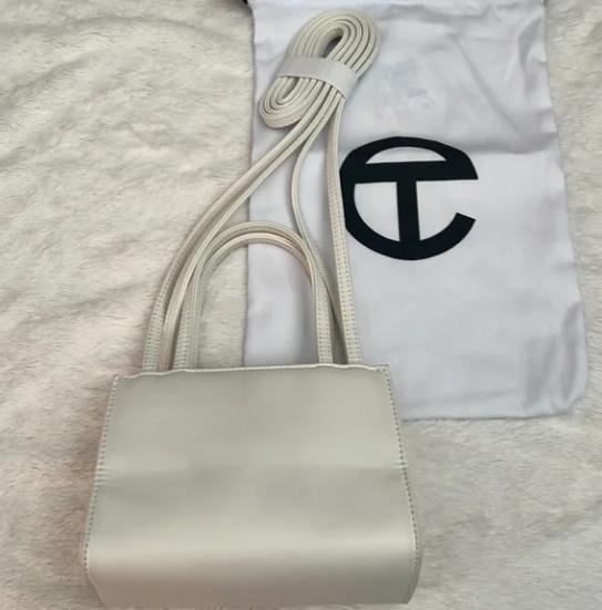 TikTok Shop: Telfar Small White Shopping Bag