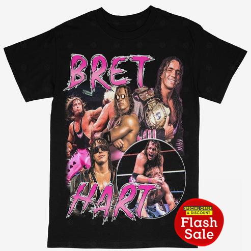 Shops Vintage WWF Brett Hart Wrestling Shirt