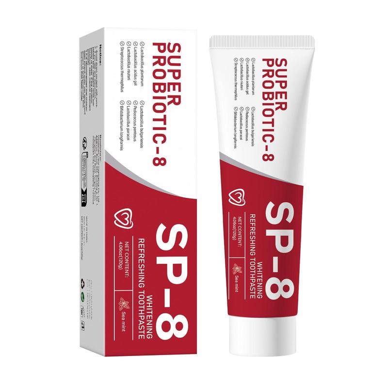 SP-6/SP-8 Toothpaste Oral Cleaning with Probiotics & Long-Lasting ...