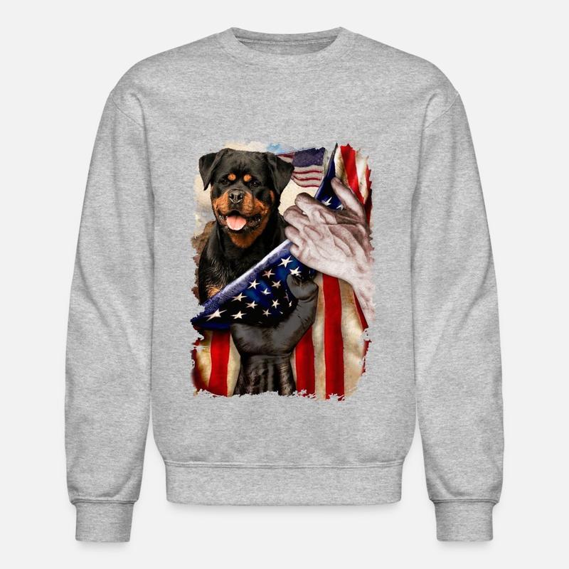 TikTok Shop: PATRIOTIC ROTTWEILER PUPPY BEHIND AMERICAN FLAG