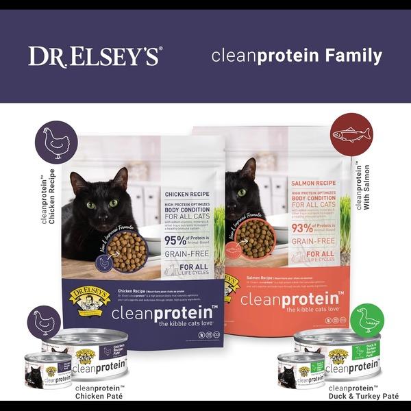 TikTok Shop Dr. Elsey s Cleanprotein Grain Free High Protein Low Carb Dry Cat Food Chicken 2lb Pack of 1 Packaging May Vary