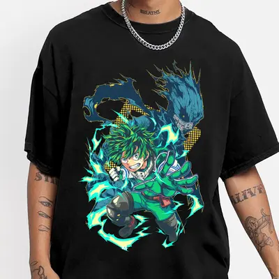 Camisa de boku no hero academia sale