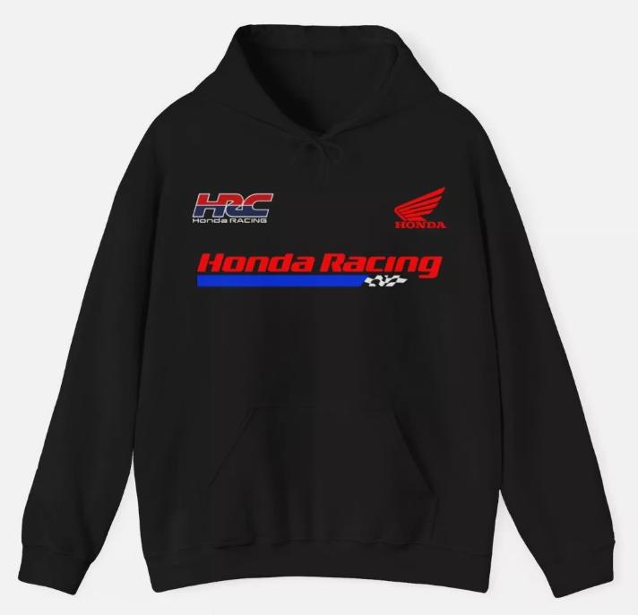 TikTok Shop Honda HRC Sports Logo Hoodie Size S 3XL