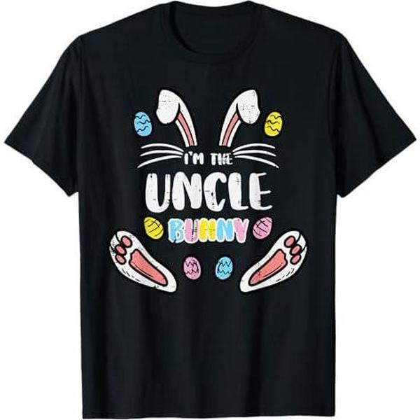 Mens Uncle Bunny Shirt Cute Rabbit Family Easter Gift Mens Uncle Bunny Shirt Cute Rabbit Family Easter Gift