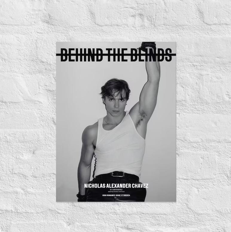 TikTok Shop: Nicholas Alexander Chavez Behind The Blinds Poster, Menendez  Brothers Monsters Netflix Merch Fashion Poster Magazine Cover, Feminist  Wall Poster