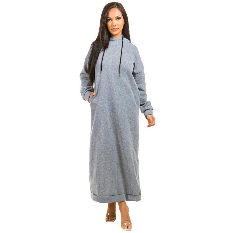 Maxi hoodie dress hotsell