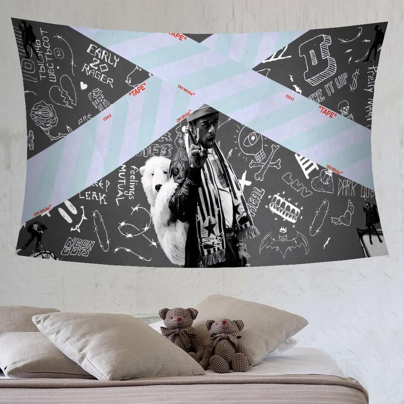 TikTok Shop New album Luv Is Rage 2 Flag Tapestry 3x5 Ft with Brass Grommets for College Dorm Man Cave Bedroom Living Room Wall Decor