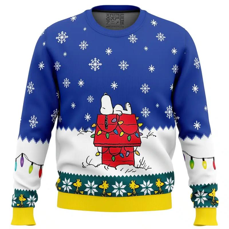 TikTok Shop Snoopy ugly christmas sweater