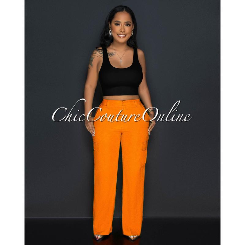 Elegant Patchwork Ruched Regular High Waist Speaker Bottoms Elegant Patchwork Ruched Regular High Waist Speaker Bottoms