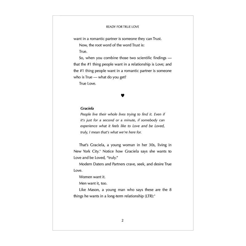 Ready for True Love: The Modern Guide for Ladies, Gents, Daters and Couples 5