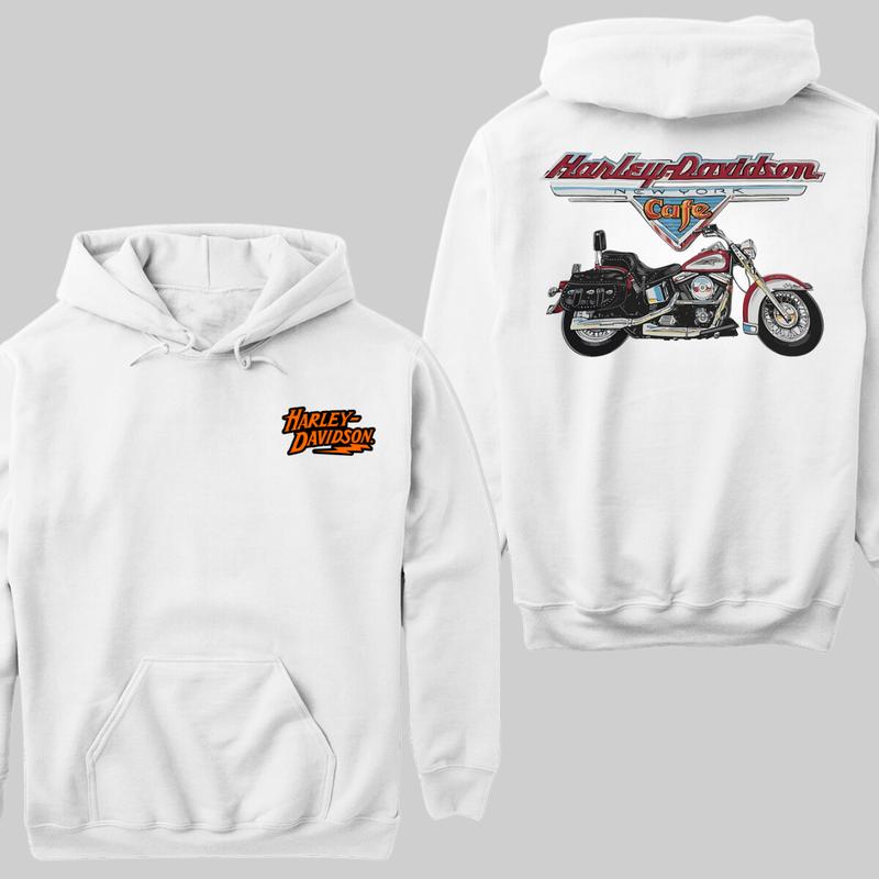 TikTok Shop Vintage Harley Davidson Sweatshirt hoodie 80s Harley Davidson hoodie Winter fashion. Harley Vintage Retro Hoodie Top trendy Viral