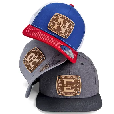 Selected Hats with Initials TikTok Shop