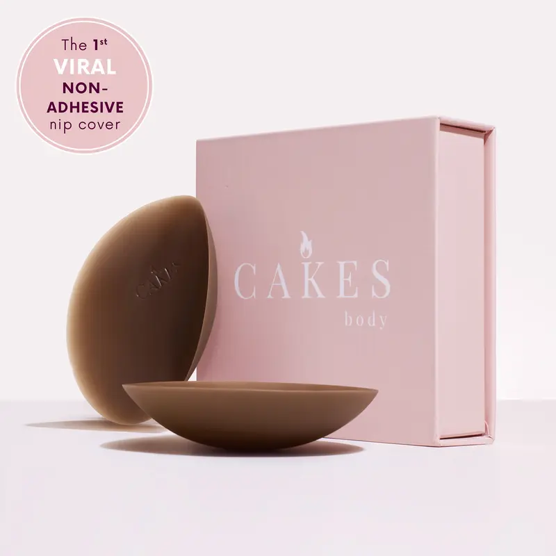 CAKES circles - The viral "not sticky" nip cover - Official CAKES -  Product does NOT provide lift - Womenswear, Seamless 7