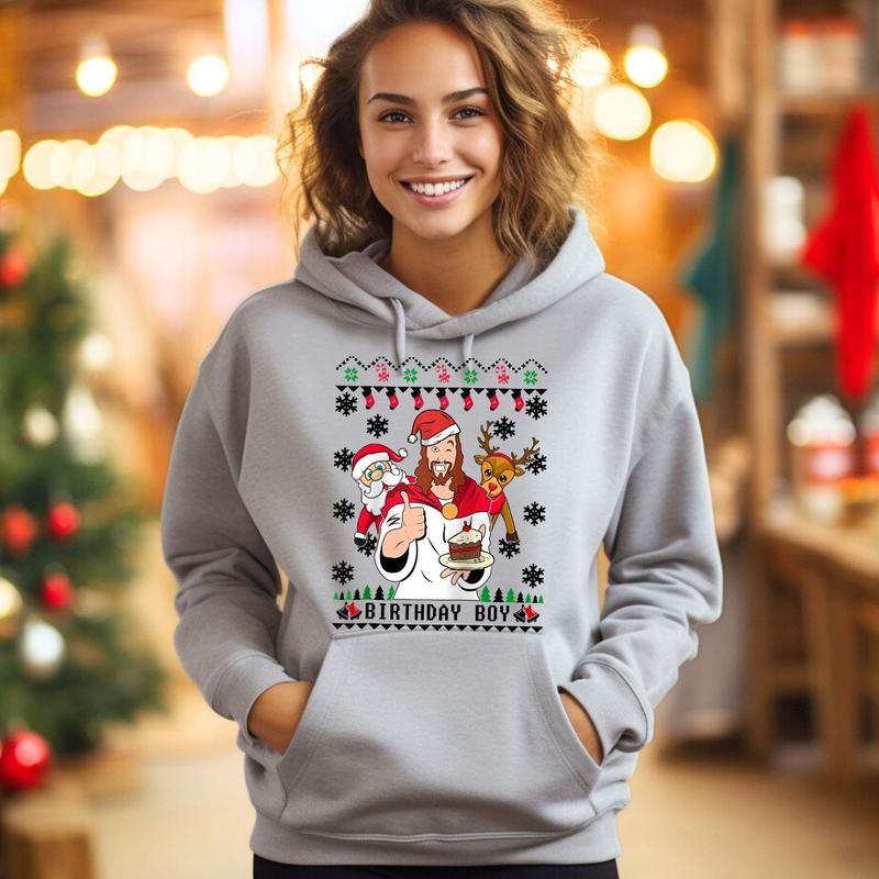 Christmas Jesus Birthday Hoodie Christmas Jesus Birthday Hoodie