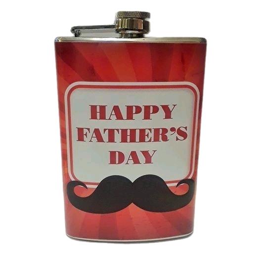 8oz RED Elements Flask 8oz RED Elements Flask