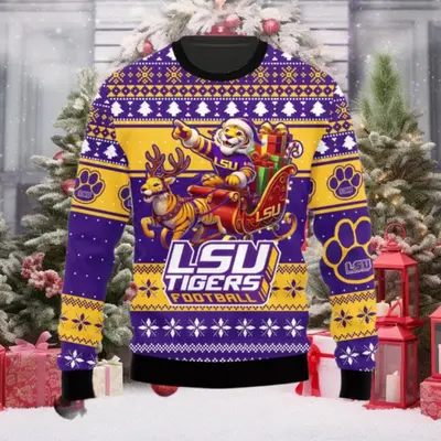 Lsu christmas sweater best sale