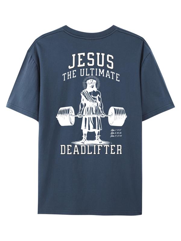 Jesus the Ultimate Deadlifter Bible Verse Quotes Jesus Faith T-Shirt Jesus the Ultimate Deadlifter Bible Verse Quotes Jesus Faith T-Shirt
