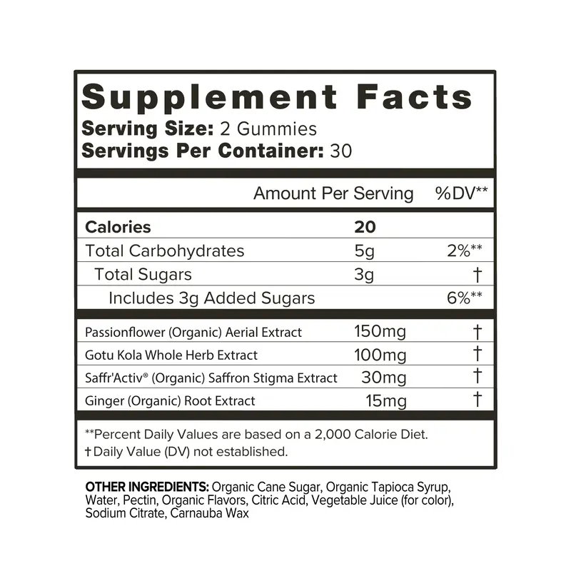 Organifi Happy Drops - Mood Lifting Gummies - Natural Dietary Edible Supplement 2