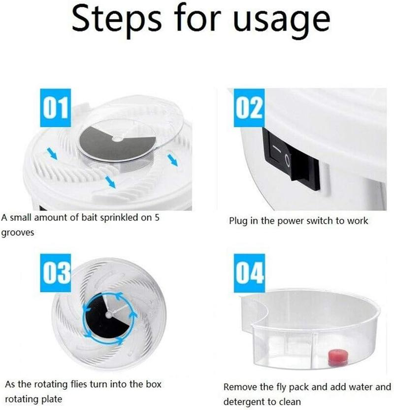 Product Introduction of 1x White  Fly Trap Device 1