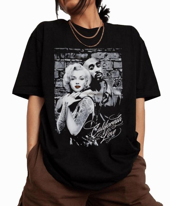 Tupac and marilyn monroe hoodie new arrivals