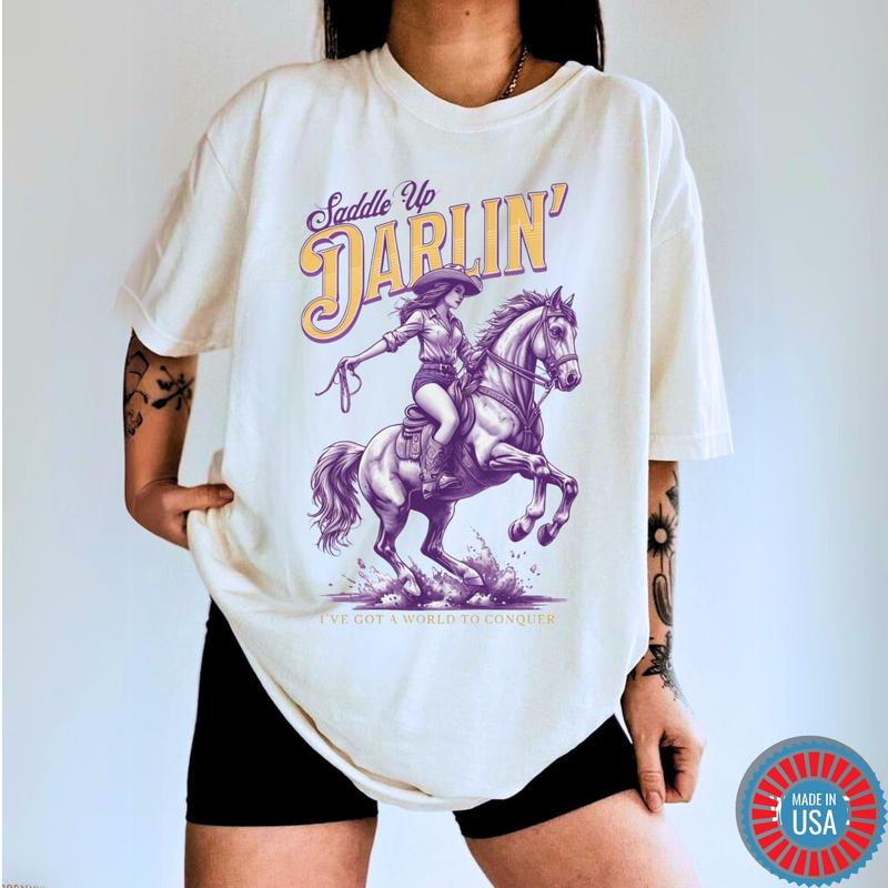 Horse Rider T Shirt Cowgirl Tee Gift Horse Rodeo Lover Shirt Horse Rider T Shirt Cowgirl Tee Gift Horse Rodeo Lover Shirt