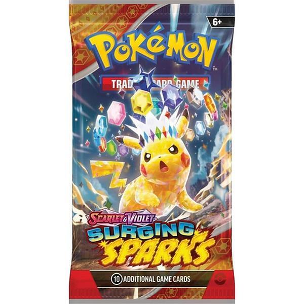 Pokémon Surging Sparks Booster Pack [Ripped Live] pokemon cards ...