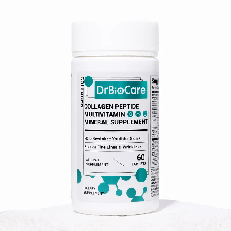 Product Introduction of DrBioCare Collagen, Vitamin & Mineral, Contains Vitamin d3, Vitamin C, Probiotics,Vitamin E, Vitamin b & Multivitamin Healthcare Supplement Edible Fitness 11