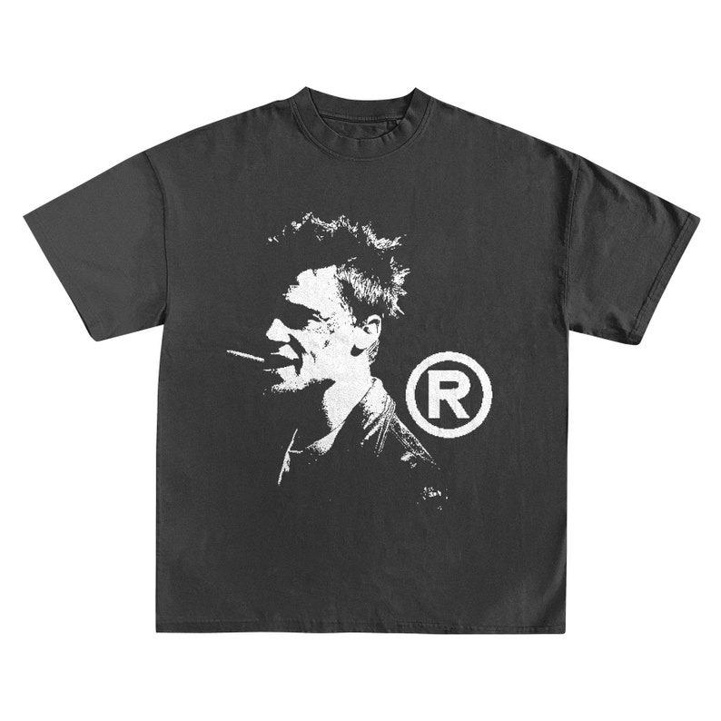 fight club Limited Tyler Durden Fight Club Vintage, Trendy Oversize Tee,  Crew Neck T-Shirt, Cloth...