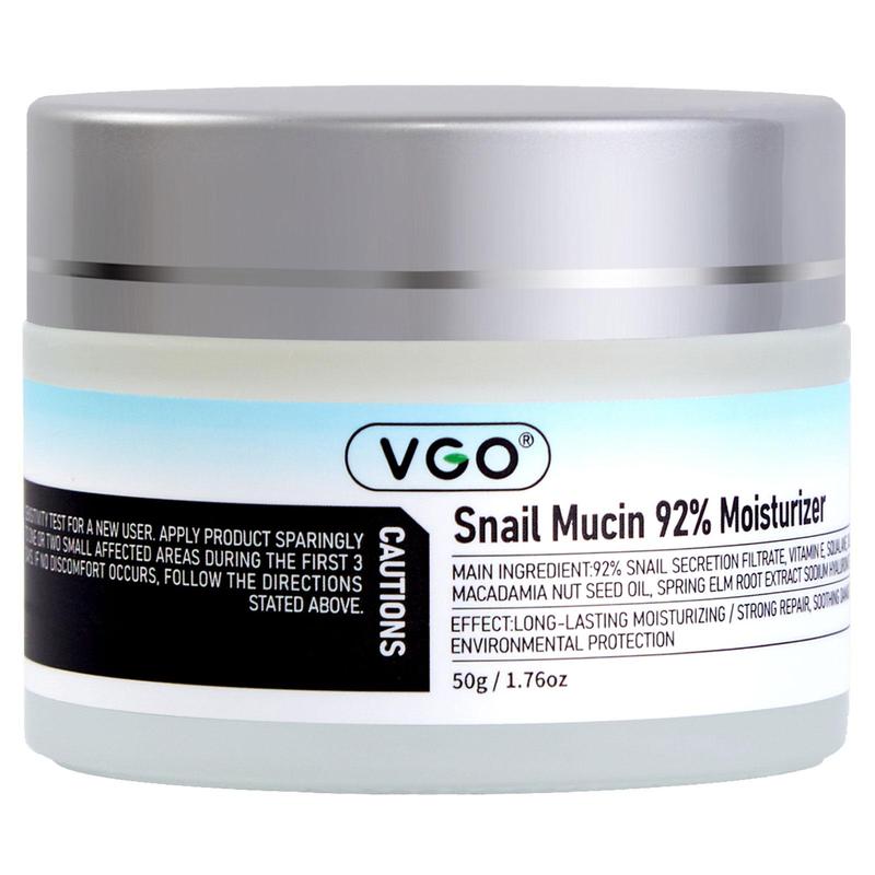 TikTok Shop: VGO 92% Snail Mucin Facial Moisturiser & Vitamin C And Vitamin  E Serum - 30ml/60ml Facial Serum Set Daily Cleanser Skincare Reduce Fine  Lines Moisturising Cleanser Moisturising Moisturising Skincare Moisturising