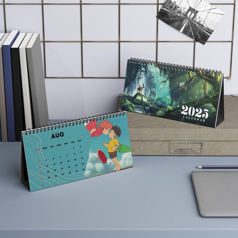 Anime 2025 Desk Calendar Studio Ghibli Inspired Office Des TikTok Shop Anime 2025 Desk Calendar Studio Ghibli Inspired Office Des TikTok Shop