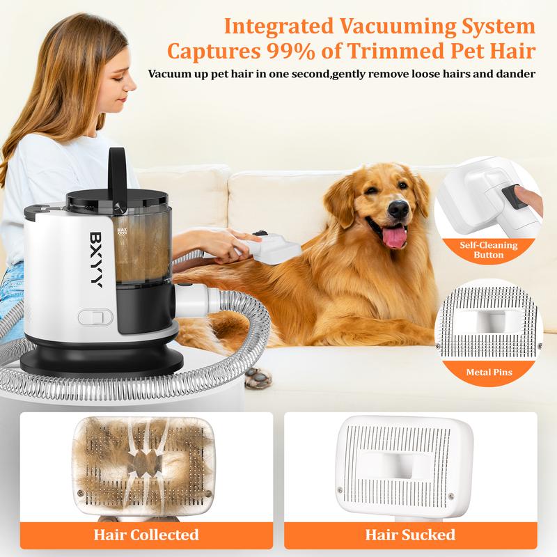 Dog grooming clipper vacuum systems best sale