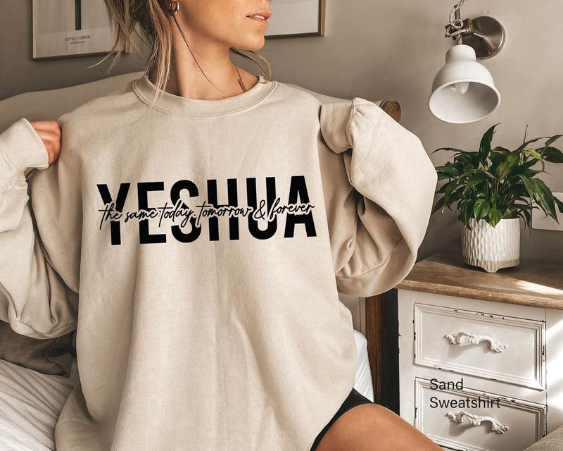 Yeshua Bible Verse Hoodie Yeshua Bible Verse Hoodie