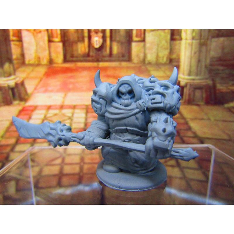 Miniature 3D Imprimée "Halfling Puppeteer" (Marionnettiste) - Échelle 28/32mm - Pour Donjons & Dragons