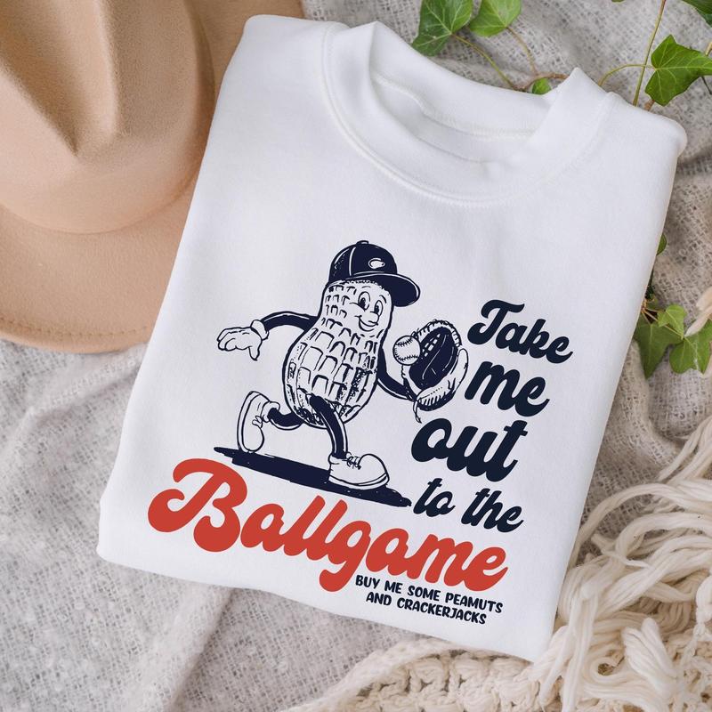Take Me Out To The Ballgame Baseball Old School Sports Tee Take Me Out To The Ballgame Baseball Old School Sports Tee