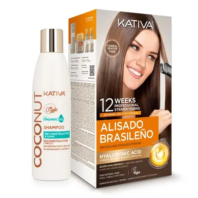 Alisado Kativa Keratin Kit Alisadora BrasileÃ±a Kativa Kit Alisado