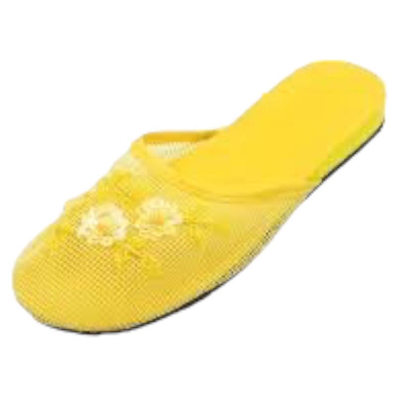 Cammie Women's Floral Beaded Mesh Chinese Slippers Flip Flops Flip Flop 5